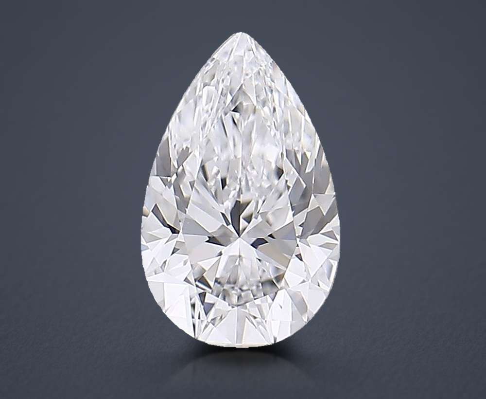 0.71 Carat Pear Lab Diamond