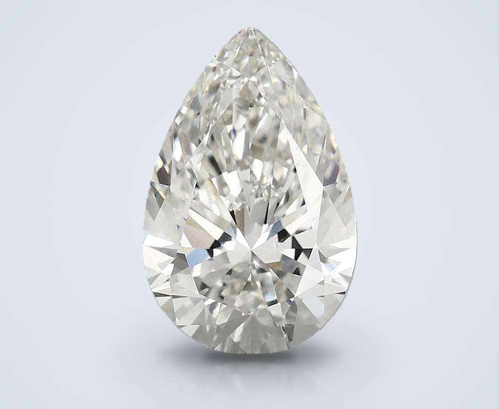 2.85 Carat Pear Lab Diamond