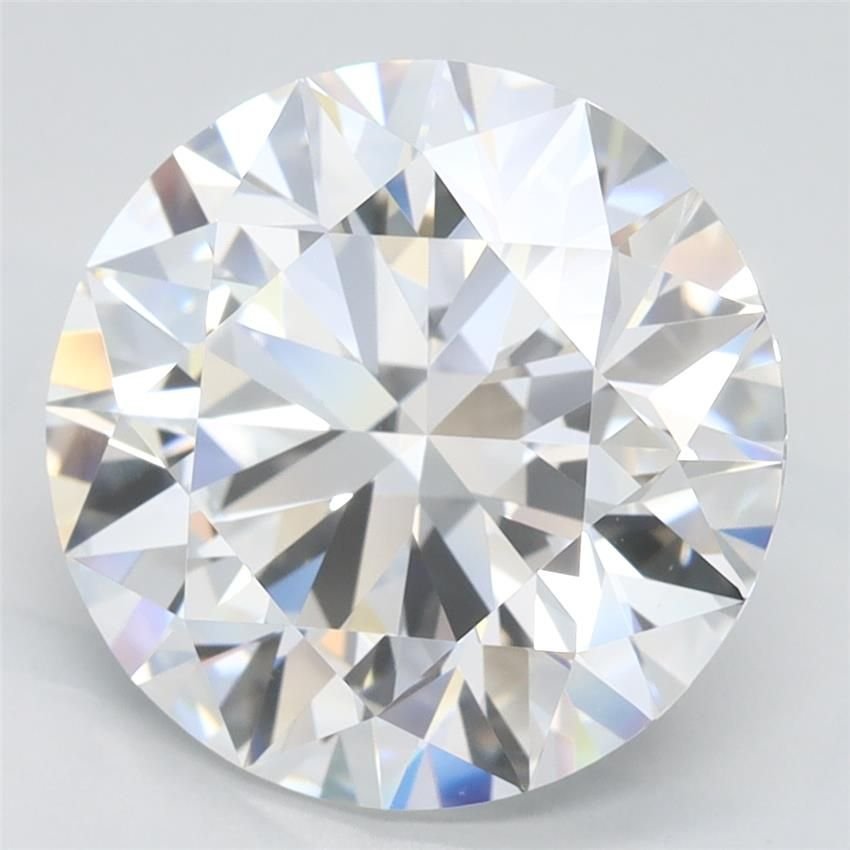 4.50ct D VVS1 Rare Carat Ideal Cut Round Lab Grown Diamond