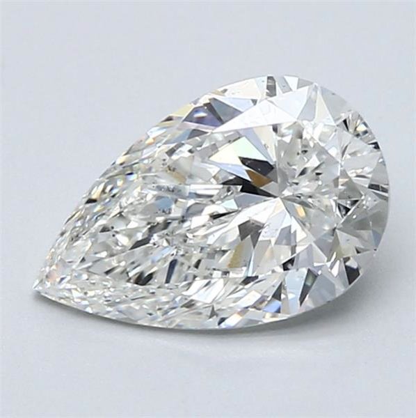 1.70ct H SI2 Rare Carat Ideal Cut Pear Diamond