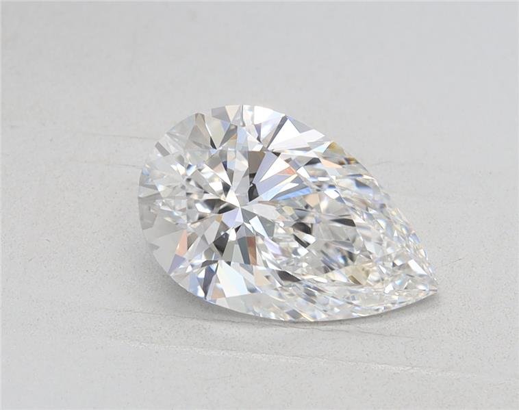 1.06ct D VVS1 Rare Carat Ideal Cut Pear Lab Grown Diamond
