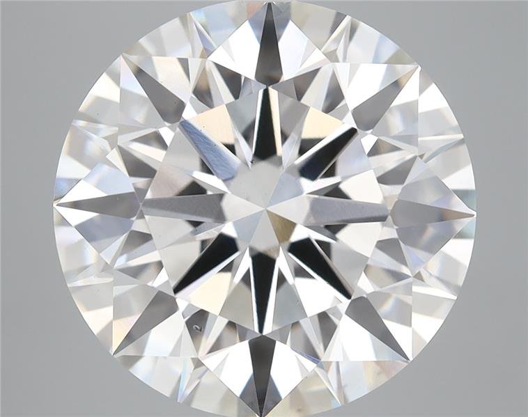 9.19ct F VS2 Rare Carat Ideal Cut Round Lab Grown Diamond