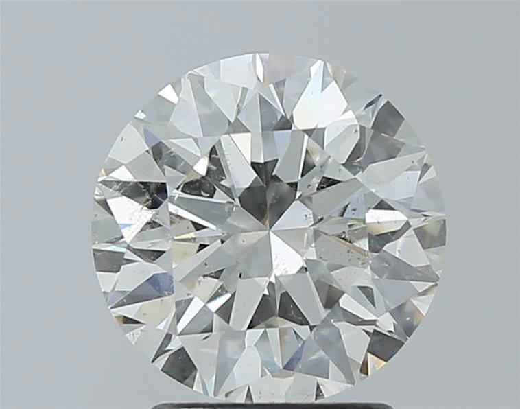 2.25ct J SI2 Rare Carat Ideal Cut Round Diamond