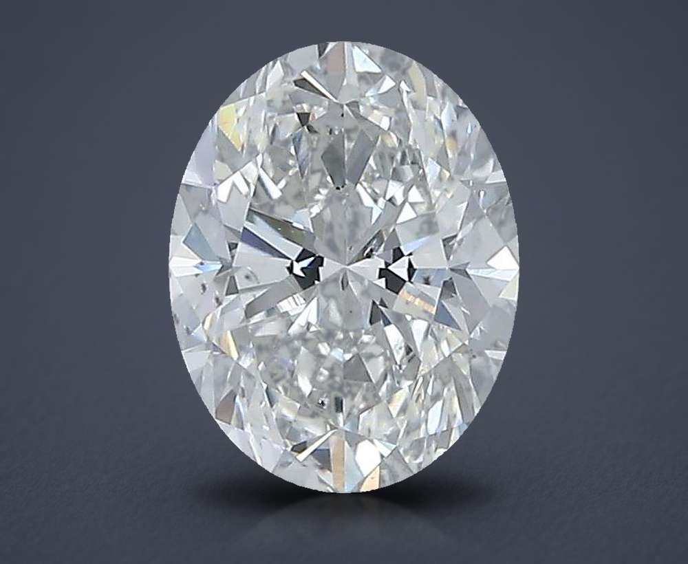 0.90 Carat Oval Natural Diamond