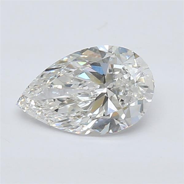 0.89ct E VS1 Rare Carat Ideal Cut Pear Lab Grown Diamond