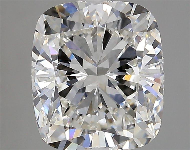 3.30ct H VS1 Rare Carat Ideal Cut Cushion Lab Grown Diamond