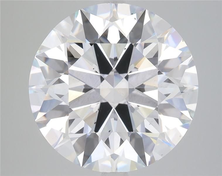 7.26ct G VS2 Rare Carat Ideal Cut Round Lab Grown Diamond