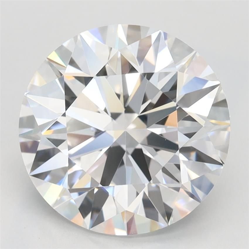 3.23ct D IF Rare Carat Ideal Cut Round Lab Grown Diamond