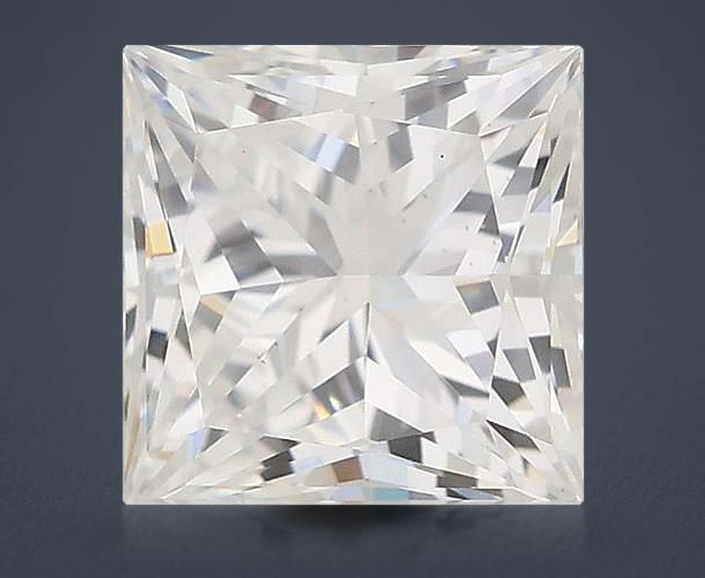 0.62 Carat Princess Lab Diamond