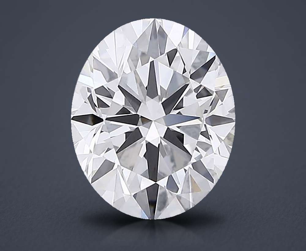 3.47 Carat Oval Lab Diamond