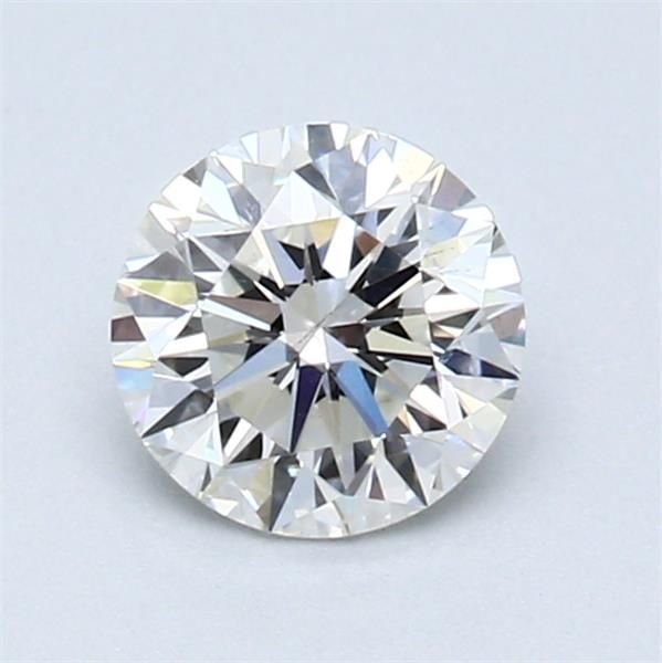 0.84ct F SI1 Very Good Cut Round Diamond