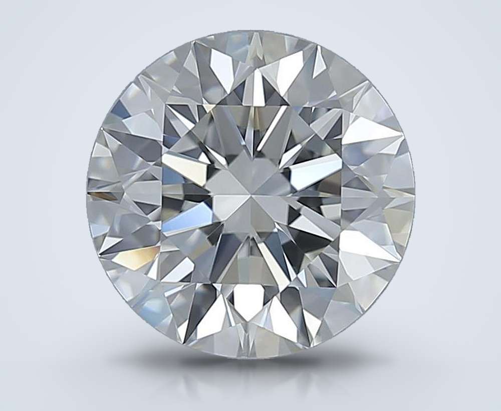 3.06 Carat Round Natural Diamond