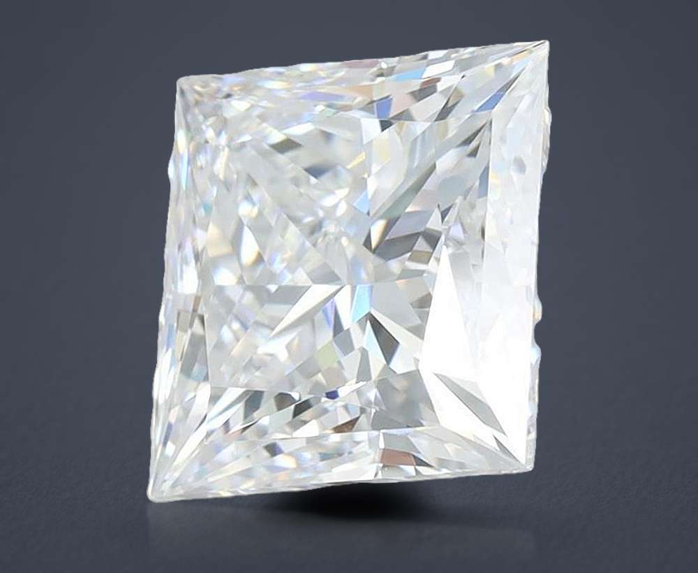 3.79 Carat Princess Lab Diamond