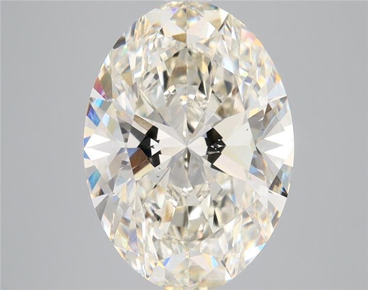 3.79ct I VS1 Rare Carat Ideal Cut Oval Lab Grown Diamond