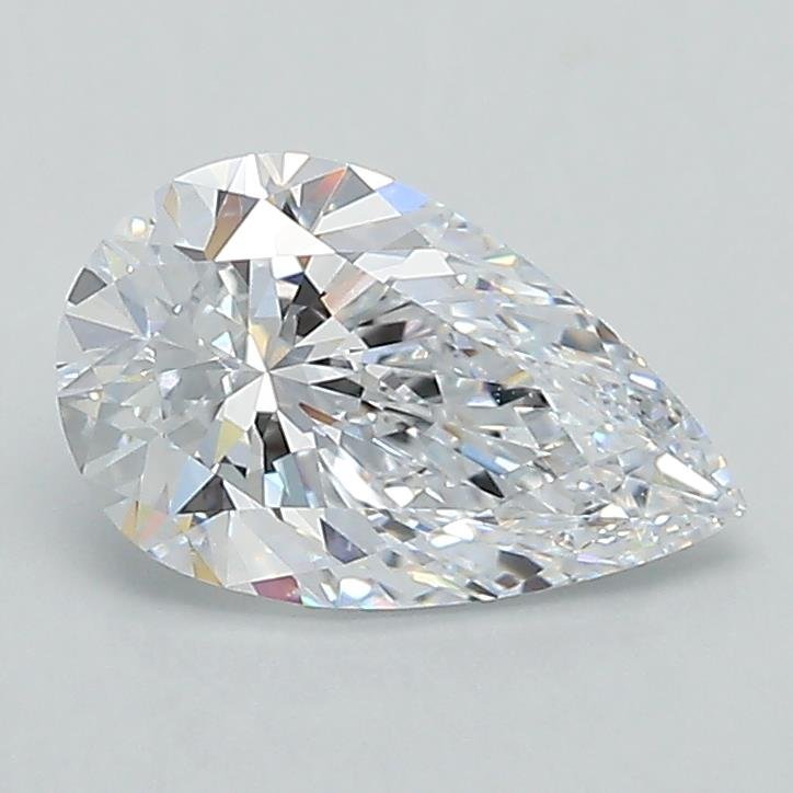 1.10ct D VS1 Rare Carat Ideal Cut Pear Lab Grown Diamond