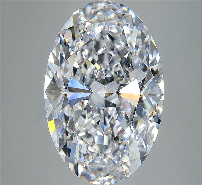 7.03ct D SI1 Excellent Cut Oval Diamond