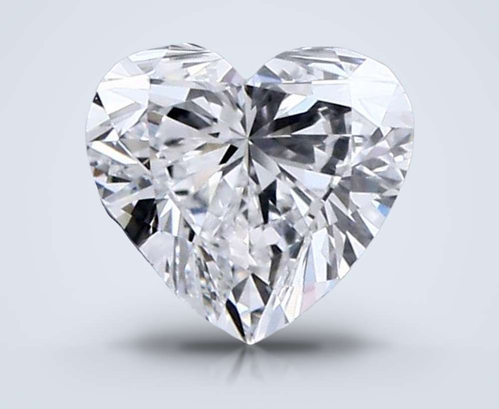 0.54 Carat Heart Lab Diamond