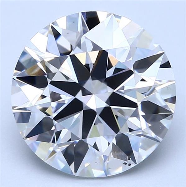 5.02ct F VS2 Excellent Cut Round Lab Grown Diamond