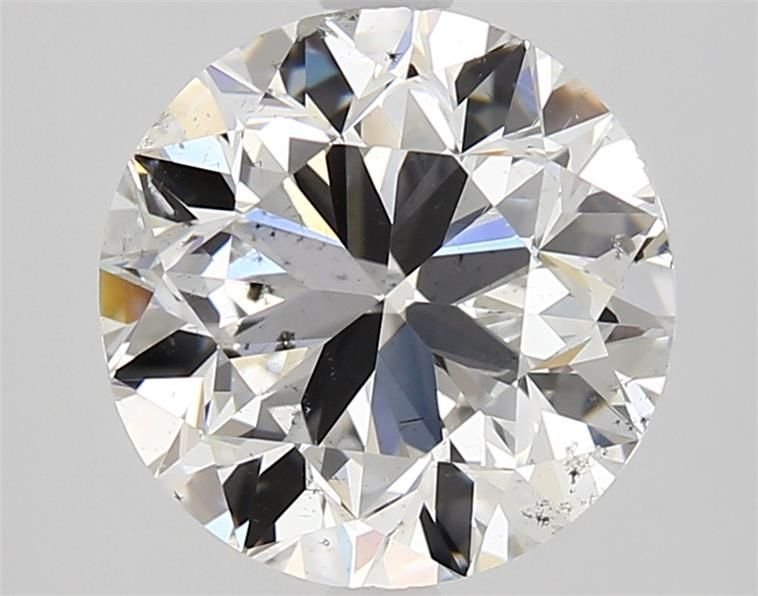 3.01ct F SI2 Very Good Cut Round Diamond