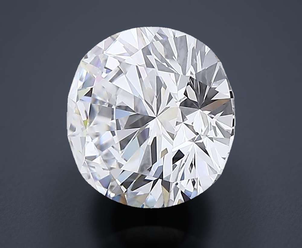 3.04 Carat Round Lab Diamond
