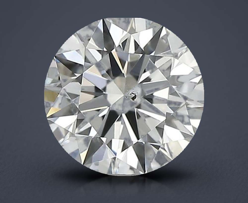 0.52 Carat Round Natural Diamond
