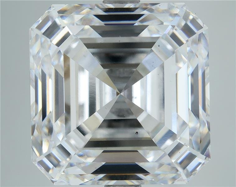 7.03ct E VS2 Rare Carat Ideal Cut Asscher Lab Grown Diamond