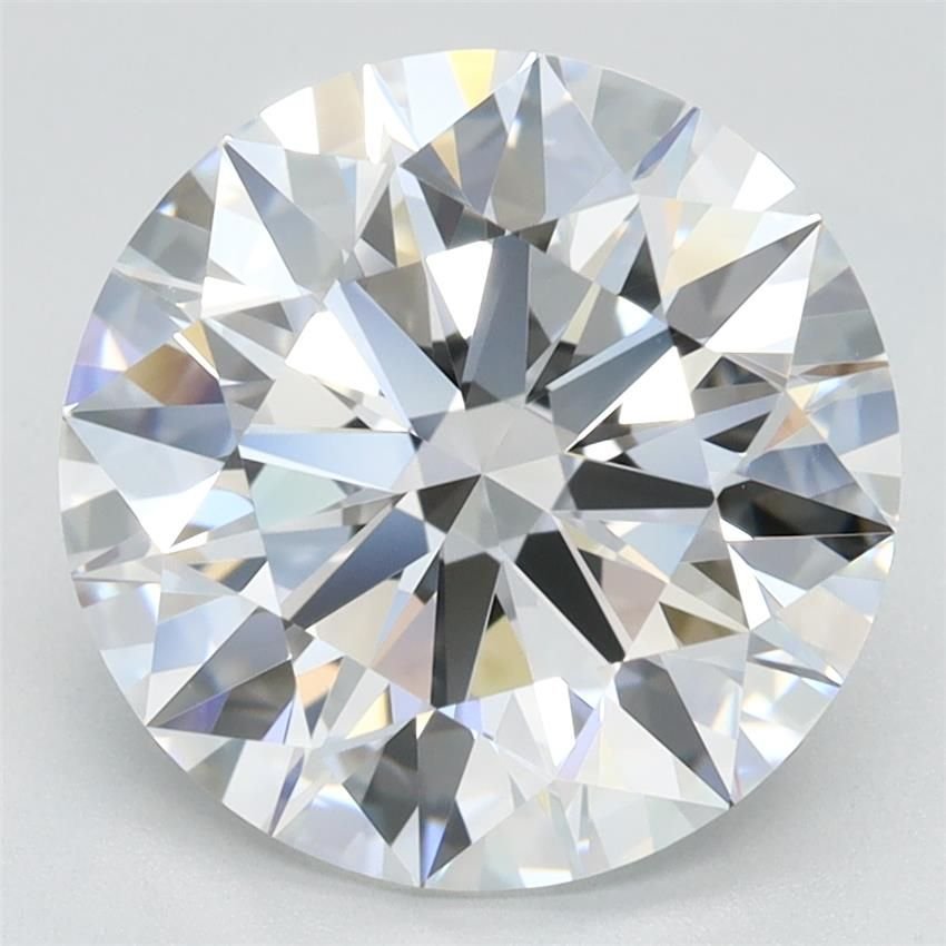 3.76ct D VVS1 Rare Carat Ideal Cut Round Lab Grown Diamond