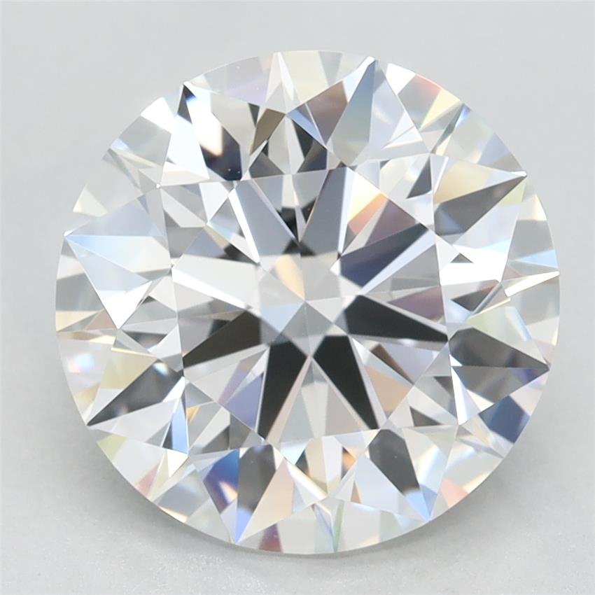 3.61ct E IF Rare Carat Ideal Cut Round Lab Grown Diamond