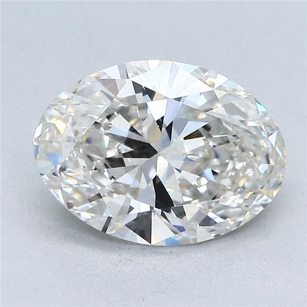 2.58ct H VS1 Rare Carat Ideal Cut Oval Lab Grown Diamond