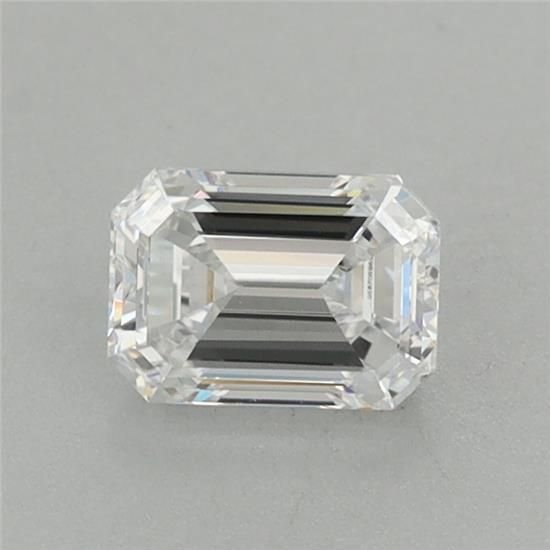 0.69ct D VS1 Very Good Cut Emerald Lab Grown Diamond