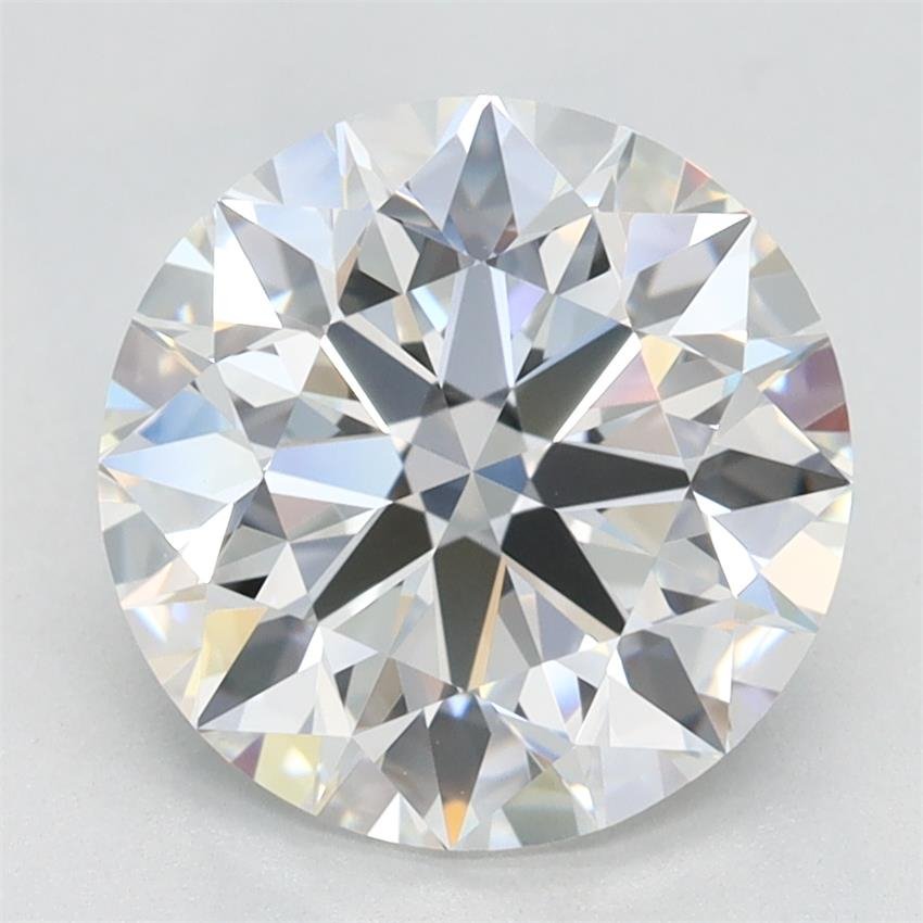 2.51ct E IF Rare Carat Ideal Cut Round Lab Grown Diamond