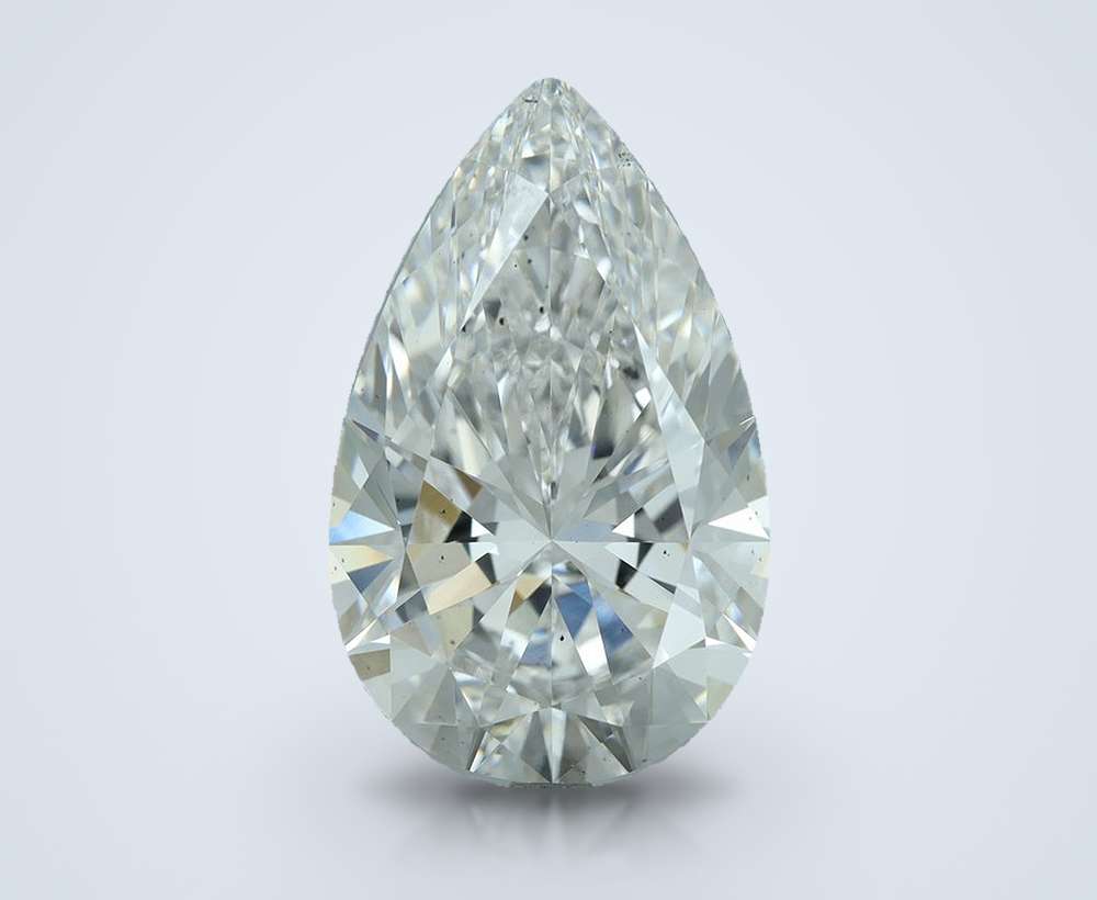 6.50 Carat Pear Lab Diamond