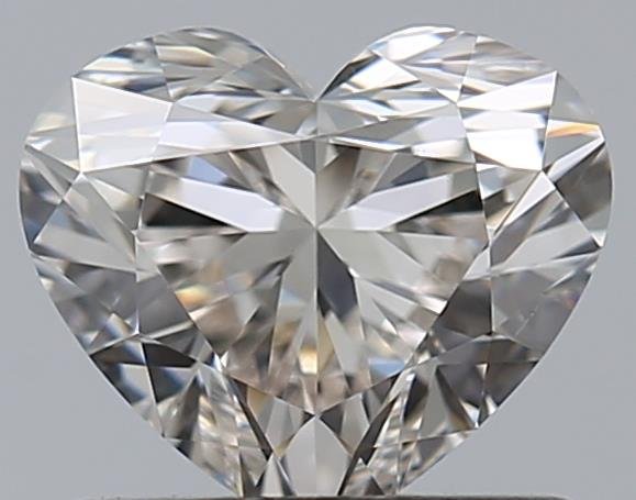 0.73ct I VS2 Rare Carat Ideal Cut Heart Diamond