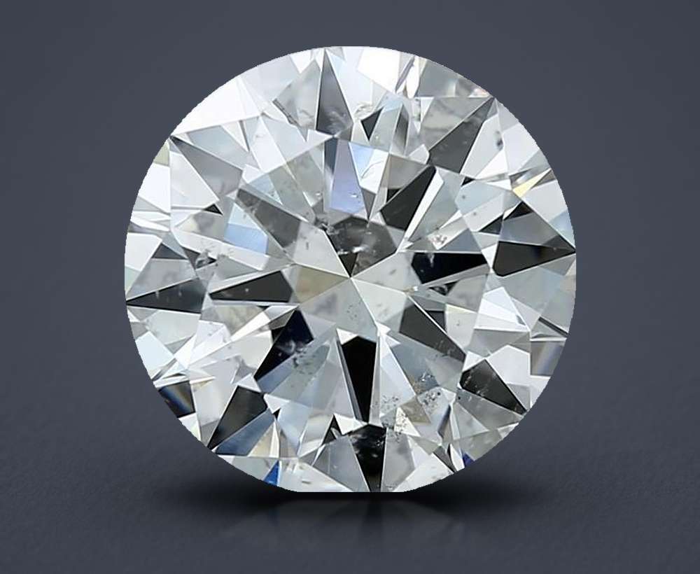 3.50 Carat Round Natural Diamond