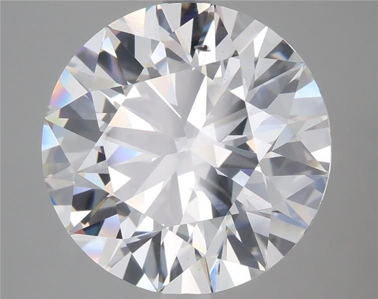 6.53ct F VS2 Excellent Cut Round Lab Grown Diamond