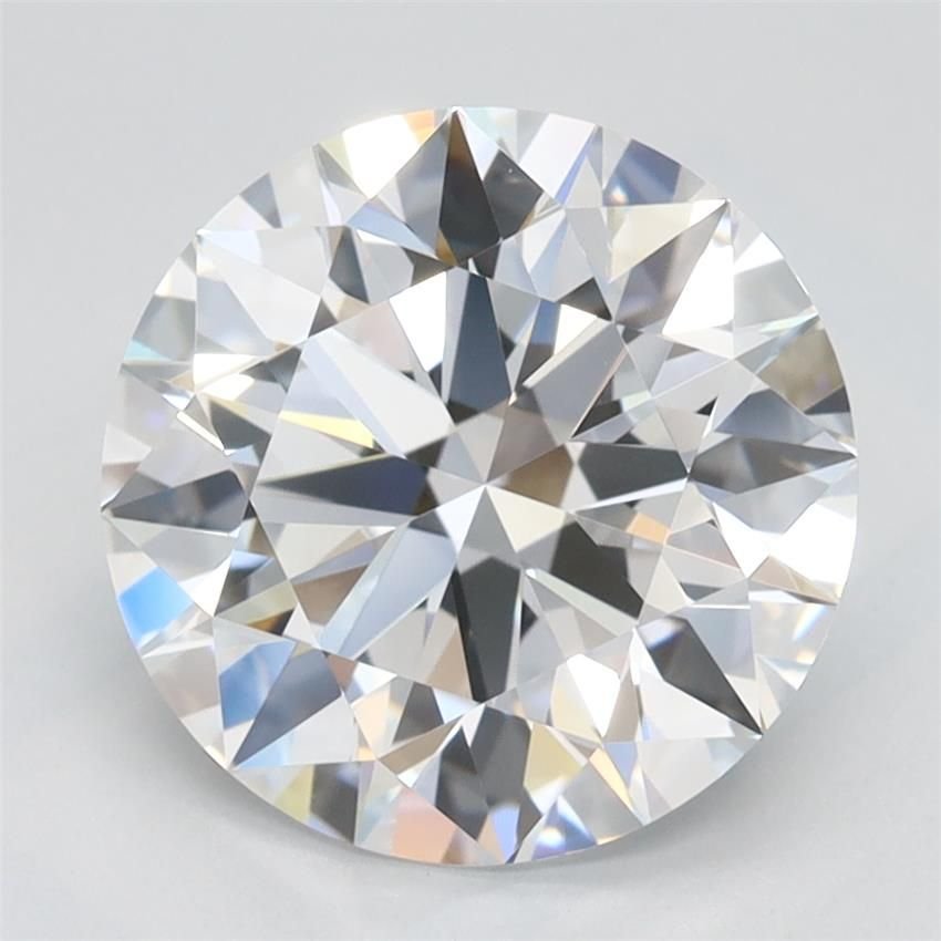 2.80ct D VVS1 Rare Carat Ideal Cut Round Lab Grown Diamond