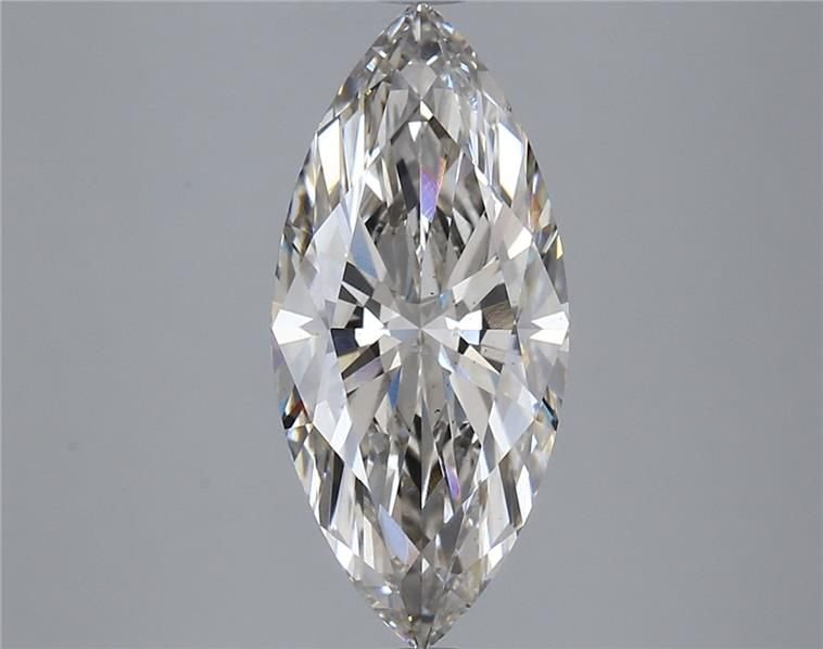 3.19ct H VS2 Rare Carat Ideal Cut Marquise Lab Grown Diamond