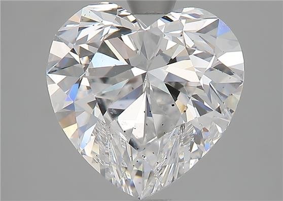 3.27ct D SI1 Excellent Cut Heart Diamond