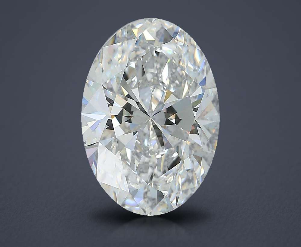 4.12 Carat Oval Lab Diamond