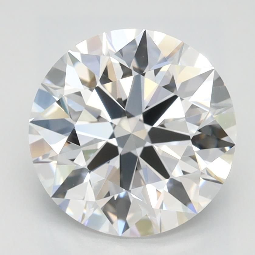 2.06ct D VVS1 Rare Carat Ideal Cut Round Lab Grown Diamond