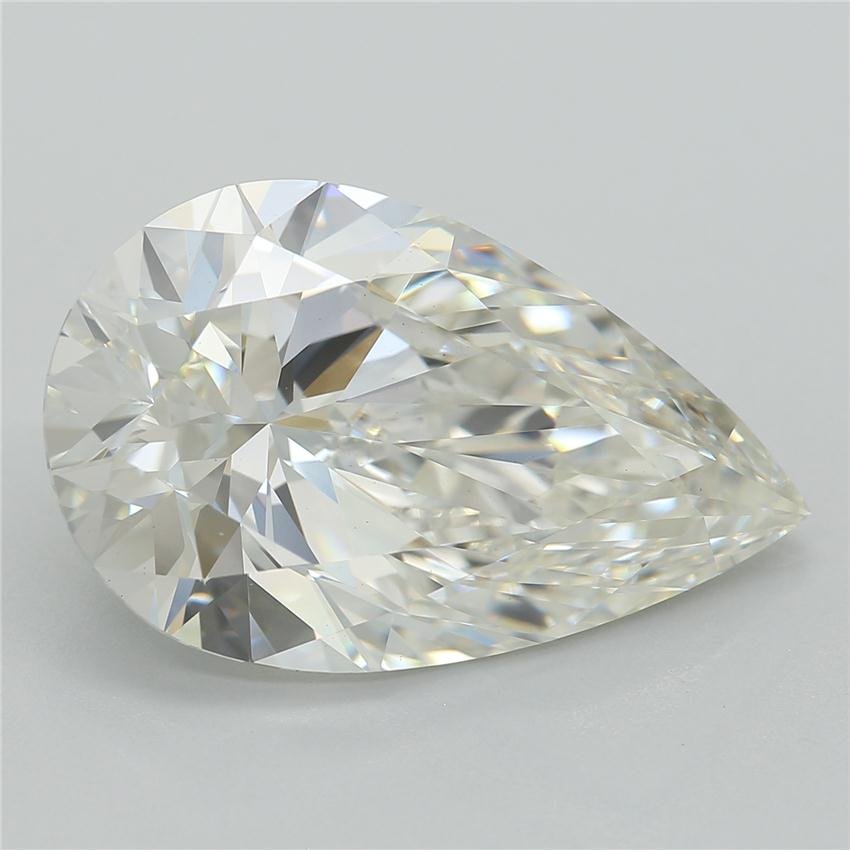 5.08ct G VS1 Rare Carat Ideal Cut Pear Lab Grown Diamond