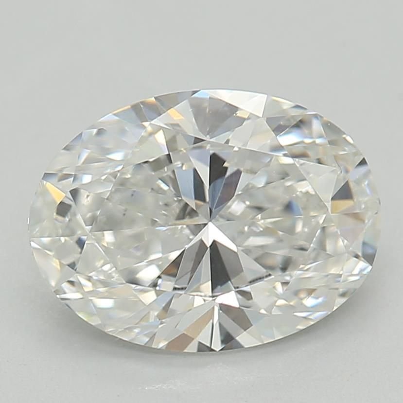 1.06ct F VS2 Rare Carat Ideal Cut Oval Lab Grown Diamond