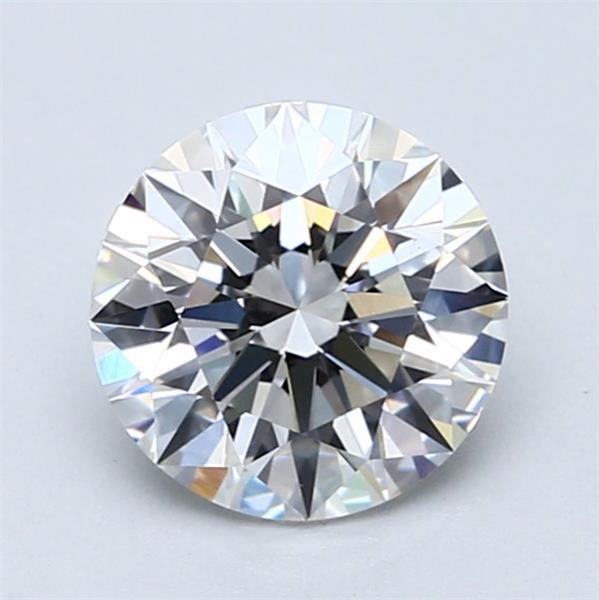 1.58ct F VS2 Rare Carat Ideal Cut Round Diamond