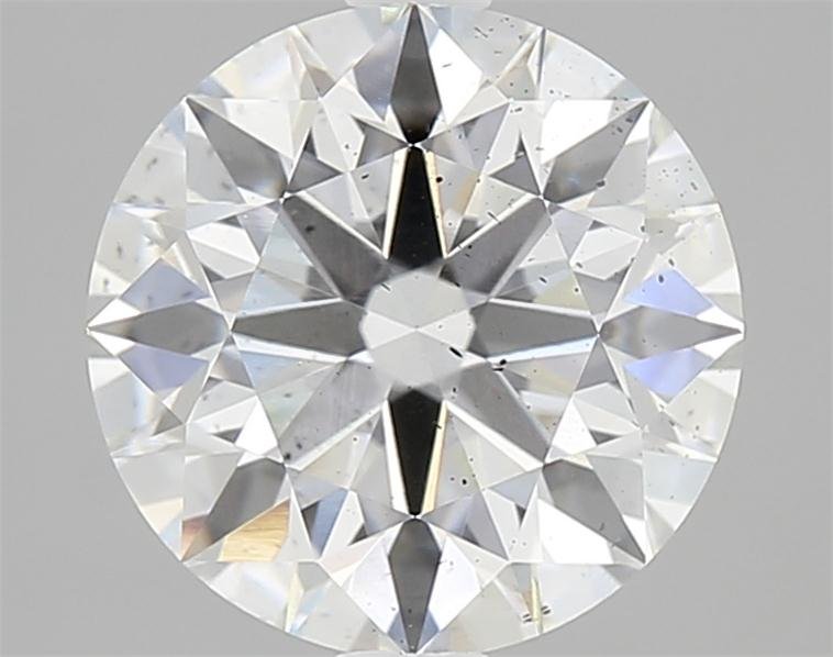 2.17ct G SI1 Rare Carat Ideal Cut Round Lab Grown Diamond