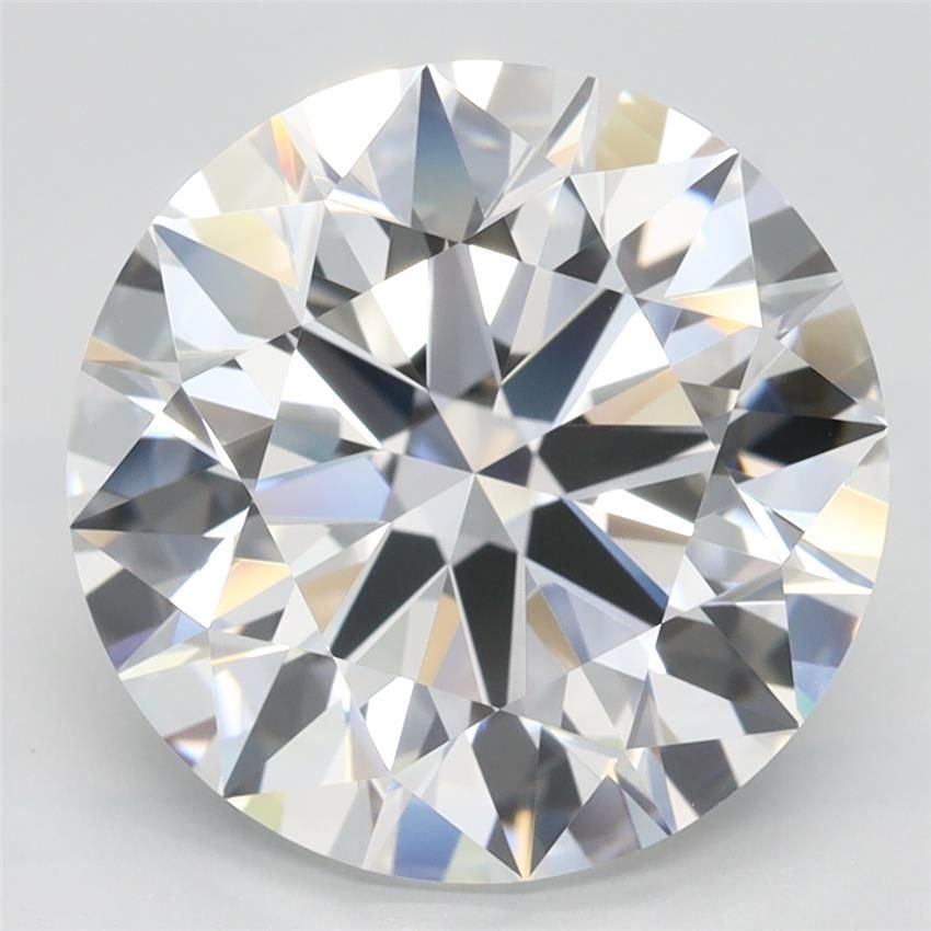 5.02ct D VVS2 Rare Carat Ideal Cut Round Lab Grown Diamond