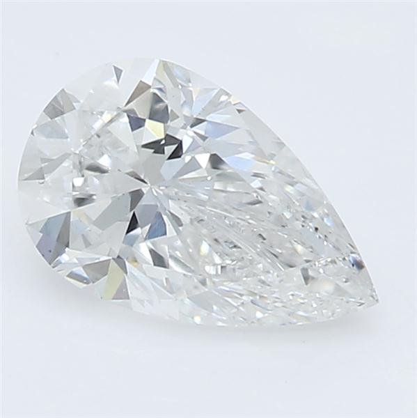 0.58ct E VS1 Very Good Cut Pear Lab Grown Diamond