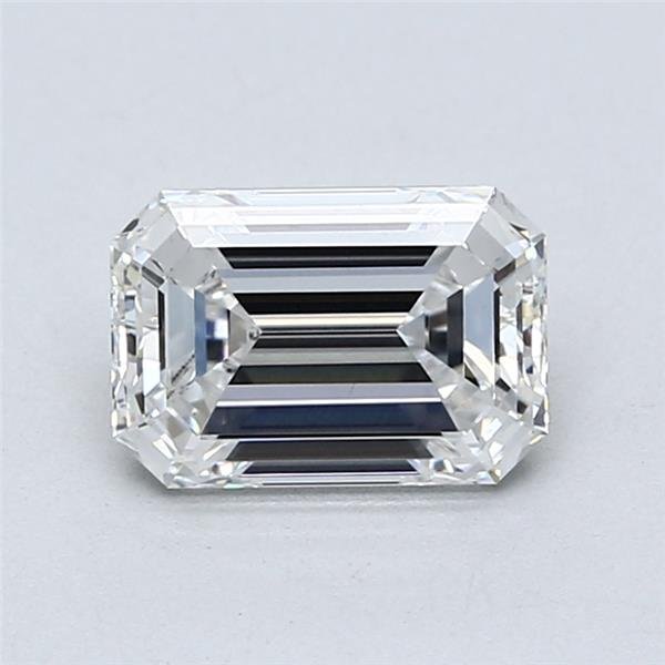 1.50ct E VS1 Rare Carat Ideal Cut Emerald Lab Grown Diamond