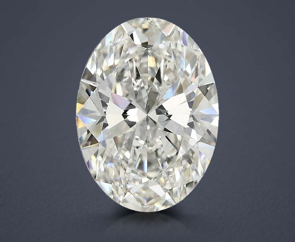 3.43 Carat Oval Lab Diamond