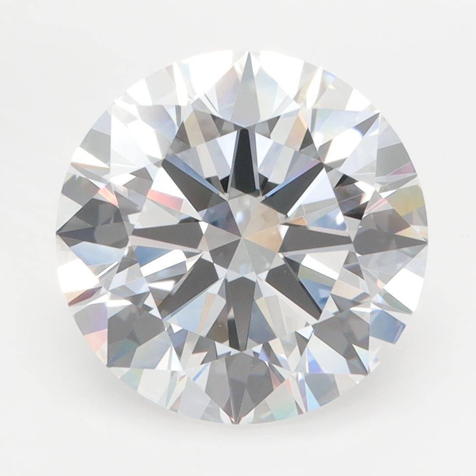 4.26ct D IF Rare Carat Ideal Cut Round Lab Grown Diamond