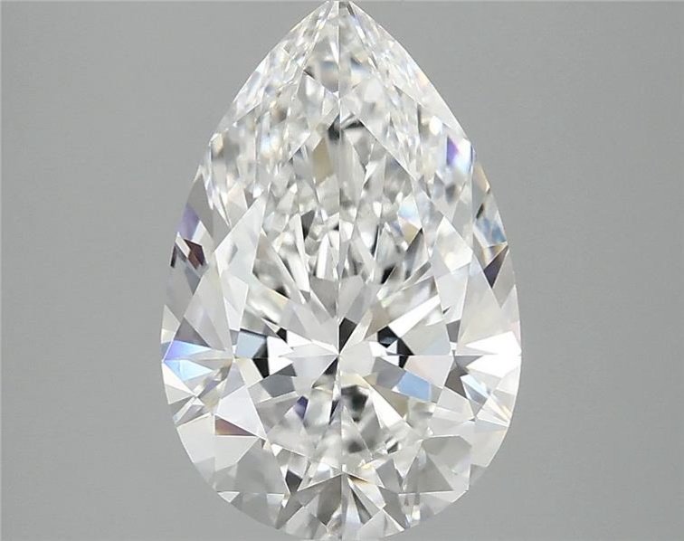 3.00 Carat Pear Lab Diamond